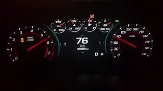 2018 camaro zl1 stock from 0-302 km/h