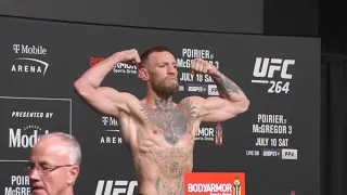 Conor McGregor UFC 264 Official Weigh-ins