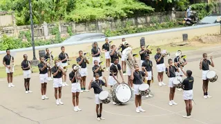 Mahinda College Western Cadet Band Playing National Anthem & Corps Anthem - 2022