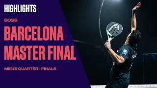 Highlights Quarter-Finals Sanyo/Yanguas Vs Tapia/Coello Boss Barcelona Master Final 2023