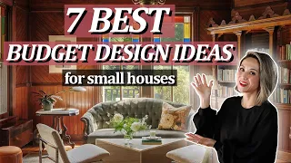 7 BEST INTERIOR DESIGN IDEAS FOR SMALL HOUSES (with a low budget!)