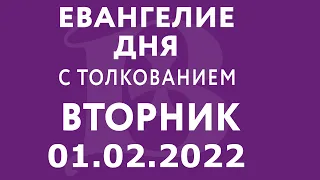 Евангелие дня с толкованием: 1 февраля 2022, вторник. Евангелие от Марка