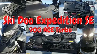 BRP Ski Doo Expedition SE  900 ACE Turbo, краткий обзор.