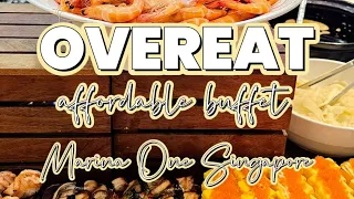 OVEREAT | affordable  buffet | at Marina One Singapore