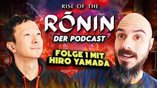 SO akkurat fängt Team NINJAs PS5-KRACHER Japan ein! | Rise of the Ronin: Der Podcast #1 mit @Hiro