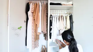 Maintaining my minimalist wardrobe│Yearly refresh│organise, clean & declutter│Minimal simple living