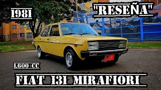 Conociendo a fondo el FIAT 131 MIRAFIORI 1.6 1981 - MOTOR STOCK