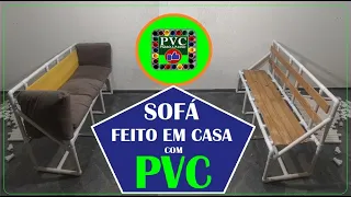 Como Fazer Sofá Em Casa Com Canos de PVC Diy Passo a Passo