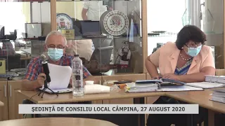 Sedinta Consiliu Local Campina - 27/08/2020, P2