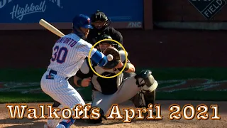 MLB  Walkoffs April 2021