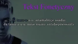 Allj - Antidiepriessanty POLSKI TEKST Fonetyczny. LYRICS Poprawna wersja