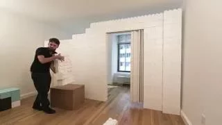 How to turn a one bedroom into a two bedroom in 20 minutes