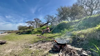 INCREÍBLE LUGAR DE PESCA “Fritanga en la costa” Recorrido y Naturaleza