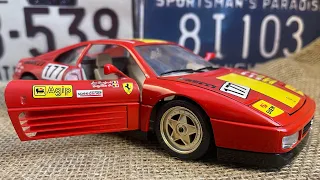 Review Ferrari 348 (1989) Diecast Scale 1/18 Model Car