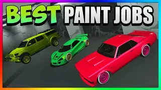 GTA 5 Online - Top 3 Best RARE Paint Jobs & Modded Car Color Schemes 1.67! (GTA 5 Paint Jobs 2023)