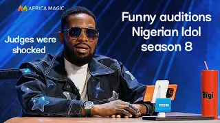 Judges were shocked 😲😲|Nigerian Idol season 8|Top Funny auditions 2023