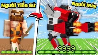 Minecraft nhưng Kinh Nghiệm = Số Năm