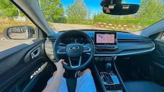 New Jeep Compass e-Hybrid Test Drive POV 2023