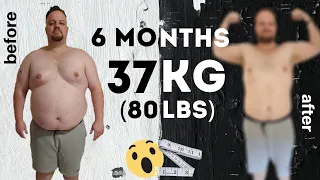 6 MONTH BODY TRANSFORMATION | My Weight Loss Journey 2020