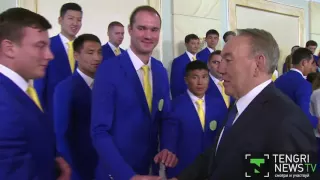 Президент Казахстана пожелал олимпийцам победы в Рио-де-Жанейро