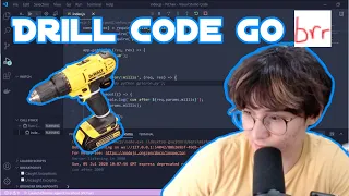 Michael Reeves drill chan go brr | Drill code and design | Feat. Lilypichu on da piano