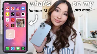 WHAT’S ON MY IPHONE 13 PRO MAX | Caroline Manning