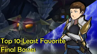 Top 10 Least Favorite Final Bosses - Jack the Lightning Ripper