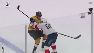 Barbashev hit on Duclair plus retaliation