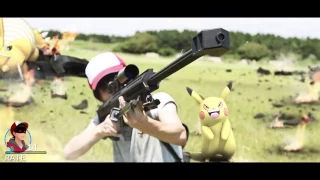 Intense Pokemon GO REAL LIFE BATTLE! (Wild MEW appeared!)