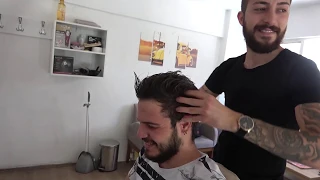 ASMR Turkish Barber Face, Head and Body Massage 303