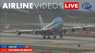 Air Force One's Breathtaking Takeoff from LAX!