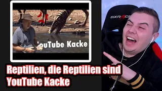 Reptilien, die Reptilien sind - YouTube Kacke | halloeugen reaction