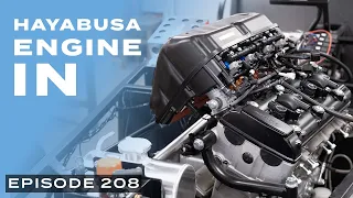 Suzuki Hayabusa Engine Dropped In! - Workshop Walk Episode 208