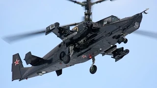 Ударный вертолет КА-50 "ЧЁРНАЯ АКУЛА" на боевом дежурстве в Чечне ☢ Россия