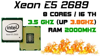 Xeon  E5 2689 - вторая жизнь для LGA2011 в 2021 🔥 Правильный разгон до 3.5GHz на китайской плате 🔥