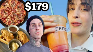 I Tried Travis Barker’s SUPER EXPENSIVE Vegan Diet