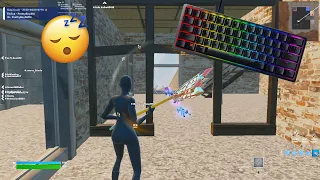 😴ASMR Fortnite Chill 💤 With FNCS Pickaxe ❗Red Switches RazerHuntsmen Keyboard❗