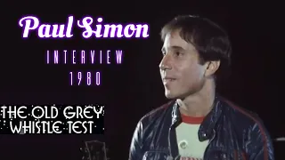 Paul Simon Interview - 1st Nov 1980 | Old Grey Whistle Test BBC Archive Annie Nightingale