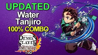 UPDATED Water Tanjiro 100% Combo - Demon Slayer Hinokami Chronicles | TOD Combos