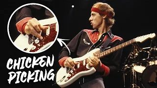 Mark Knopfler's Picking Technique - Sultans Of Swing lead playing analysis