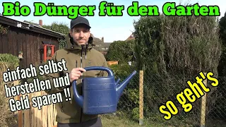 Kompostwasser herstellen Ganz einfach Flüssigdünger für den Garten selber machen