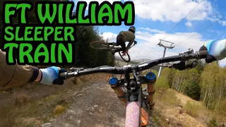 FORT WILLIAM WORLD CUP DH ON THE SLEEPER TRAIN!