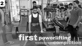 First Powerlifting Competition Under 66Kg- District Level(Vlog_2)