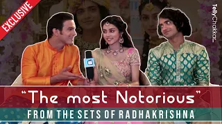 Sumedh, Mallika and Basant shares"the most notorious' from the sets of RadhaKrishn | TellyChakkar