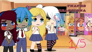 FNAFHS reacciona a sus originales (1/5) || FNAF reaction || Vanny demon