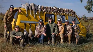 North Dakota Dry Field Duck Hunt! (8 Man Limit)