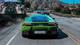 Lamborghini Huracan With Realistic Sound & Performante & Audi R8 - Assetto Corsa | Moza R16 + Pimax