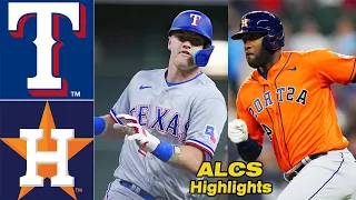 Astros vs. Rangers ALCS Game Highlights (10/19/23) - MLB Highlights | MLB Postseason 2023