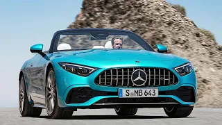 New 2023 Mercedes AMG SL 43 Roadster - First Visual Review
