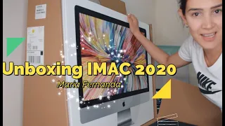Unboxing of the new IMAC 2020 (27 inch, 5k resolution)